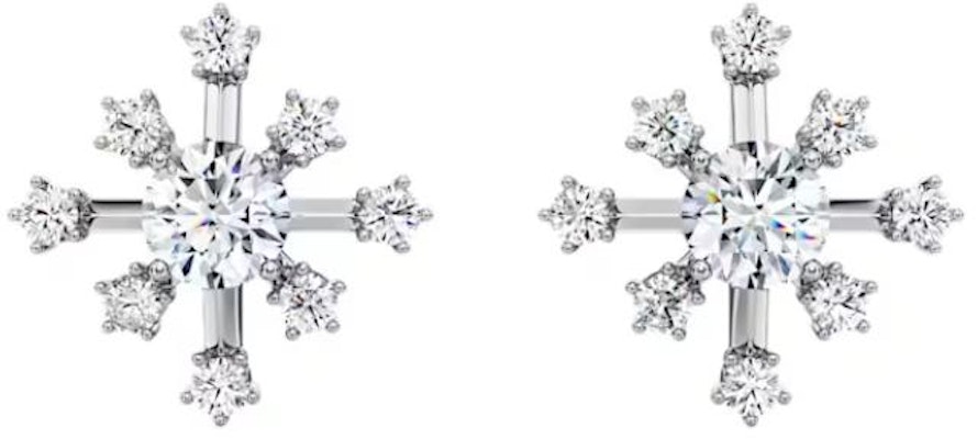 (W) 施華洛世奇雪花鍍銠白金鑽石耳釘女款 5688876 Buy (W) 施華洛世奇雪花鍍銠白金鑽石耳釘女款 5688876