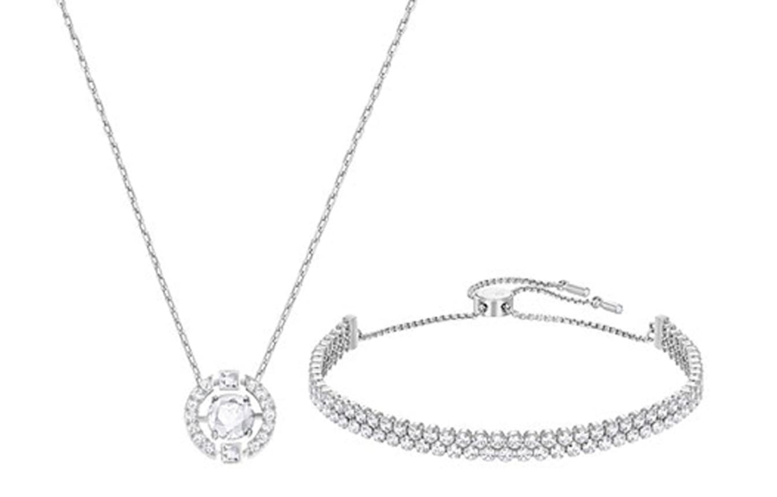 (Women) Swarovski Sparkling Dance Classic Heart Pendant Necklace for Women 5291059