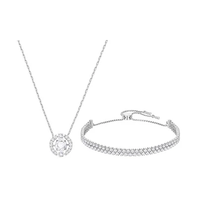 (Women) Swarovski Sparkling Dance Classic Heart Pendant Necklace for Women 5291059