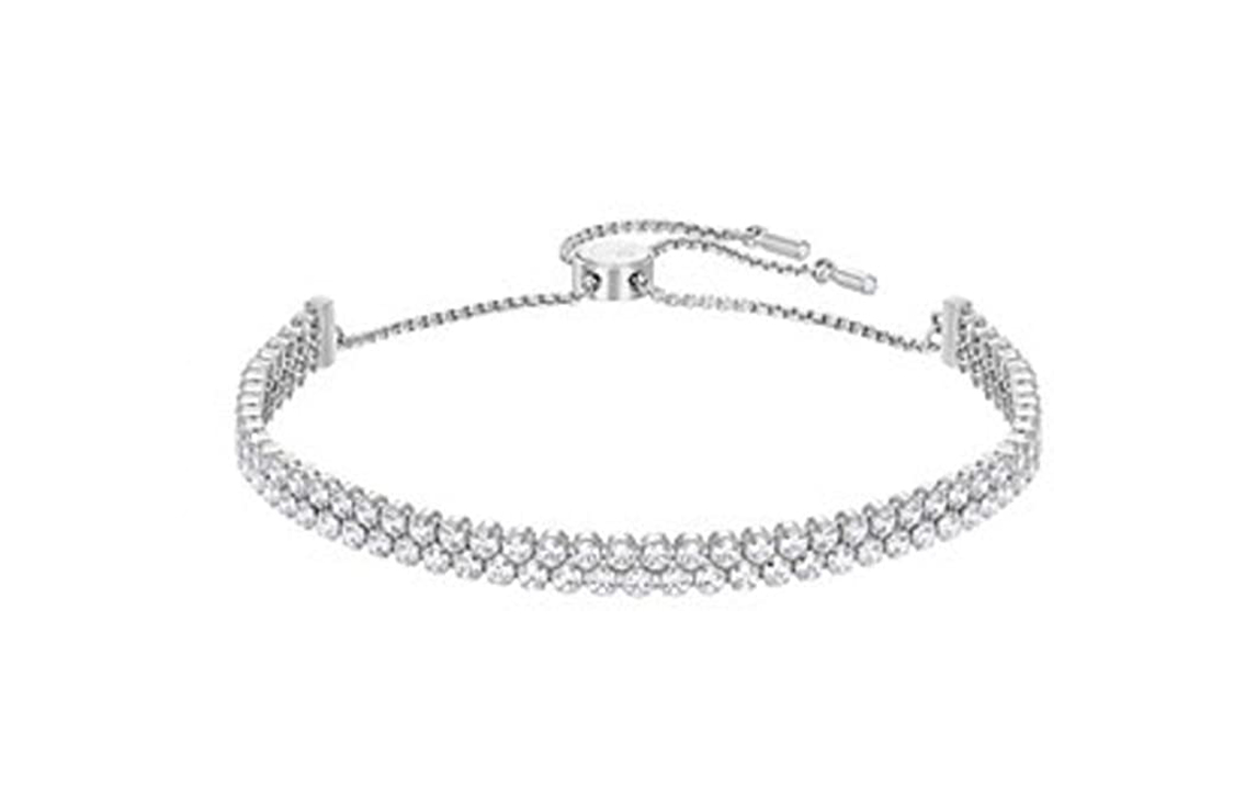 Lookbook (W) Collar con colgante corazón clásico Swarovski Sparkling Dance para mujer. 5291059