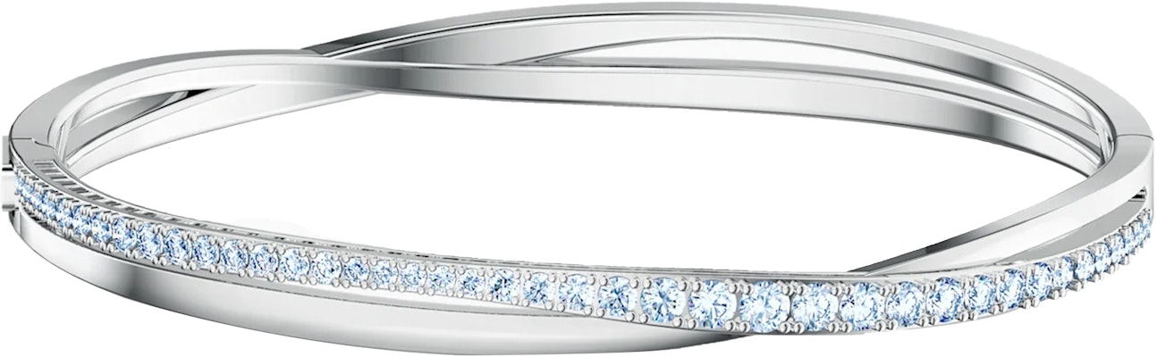 (W) 施華洛世奇 Spiral Line 藍水晶鍍銠手鍊 5584652 Order (W) 施華洛世奇 Spiral Line 藍水晶鍍銠手鍊 5584652