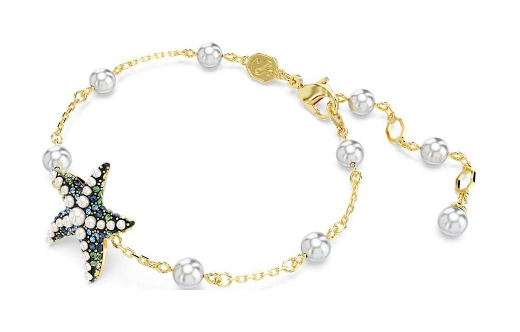 (Women) Swarovski Starfish Crystal Bracelet for Women - Gold. 5684398 圖 3