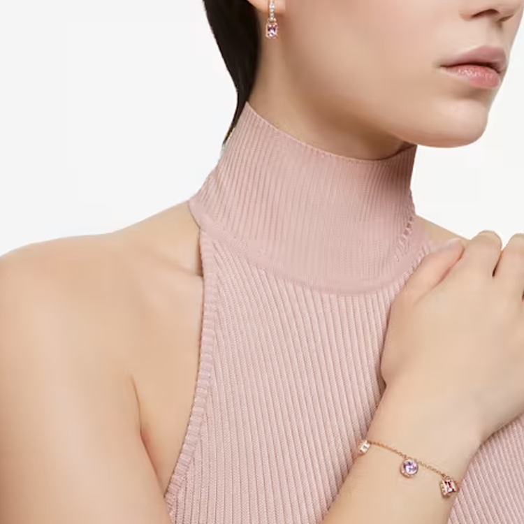 (Women) Swarovski Stilla Rose Gold  Bracelet with Embellished Decorations. 5662923 圖 6