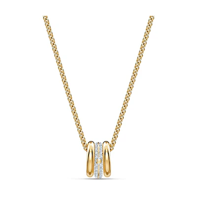 (Women) Swarovski Stone Pendant Necklace for Women in Gold Finish. 5523989
