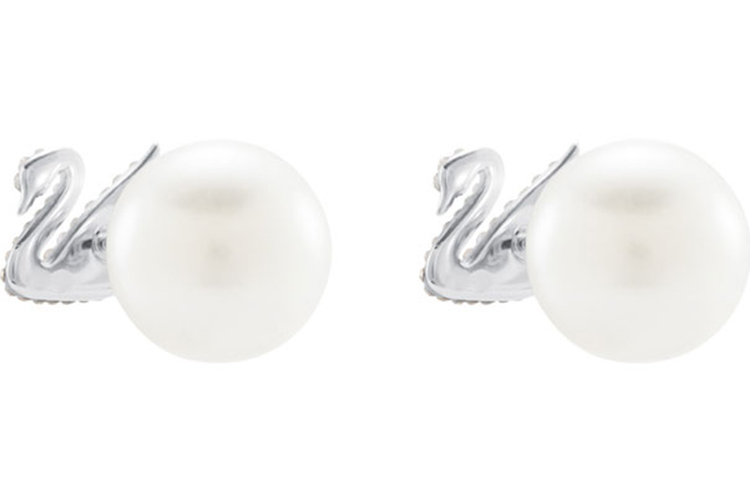 (Women) Swarovski Swan Pink Gradient Crystal Necklace & Earrings Set for Women. 5215037+5215034 圖 9