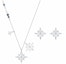 Order (W) 施華洛世奇女性星星項鍊及耳環套組 5517182