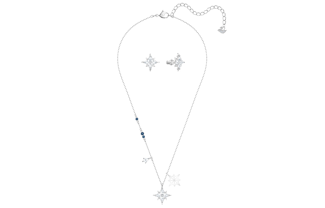 Lookbook (W) 施華洛世奇女性星星項鍊及耳環套組 5517182