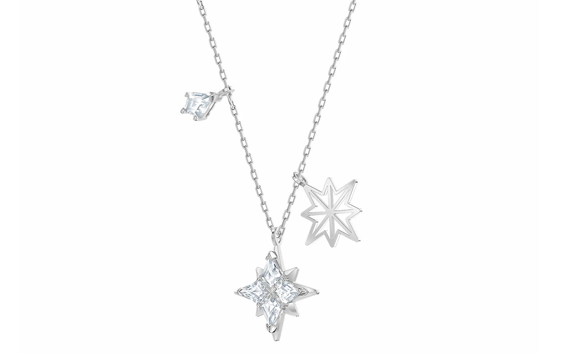 Purchase (W) 施華洛世奇女性星星項鍊及耳環套組 5517182