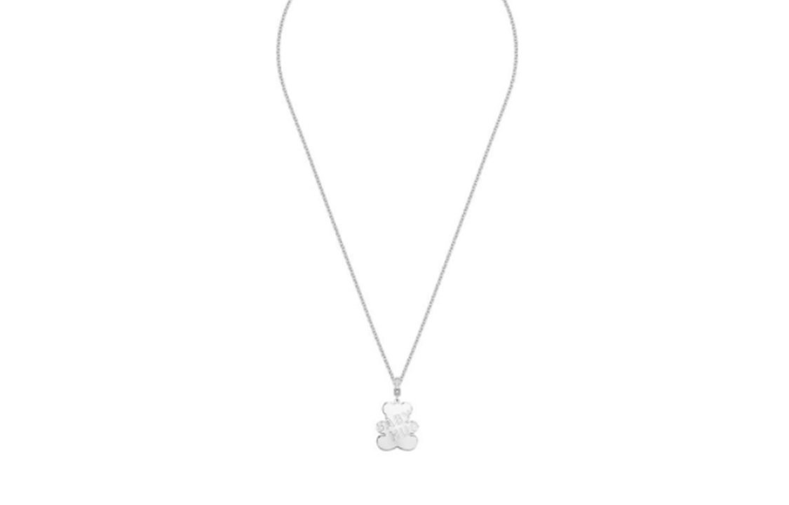 Lookbook (W) 施华洛世奇泰迪熊水晶银项链女款 5410280
