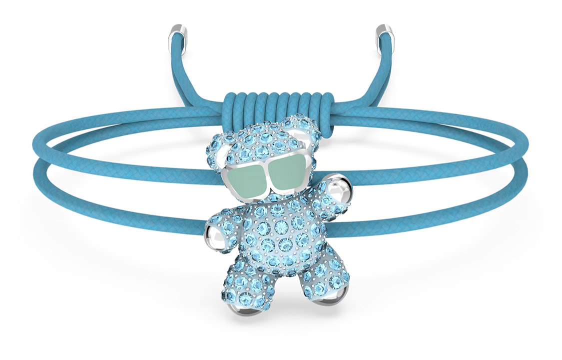 (Women) Swarovski Teddy Blue Crystal Bracelet for Women 5642980