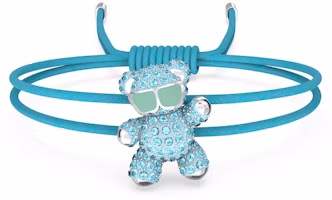 (Women) Swarovski Teddy Blue Crystal Bracelet for Women 5642980 (Women) Swarovski Teddy Blue Crystal Bracelet for Women 5642980