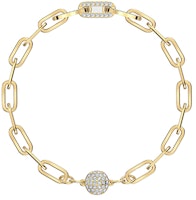 (Women) Swarovski The Elements Gold-Plated Magnetic Clasp Bracelet. 5560666 (Women) Swarovski The Elements Gold-Plated Magnetic Clasp Bracelet. 5560666