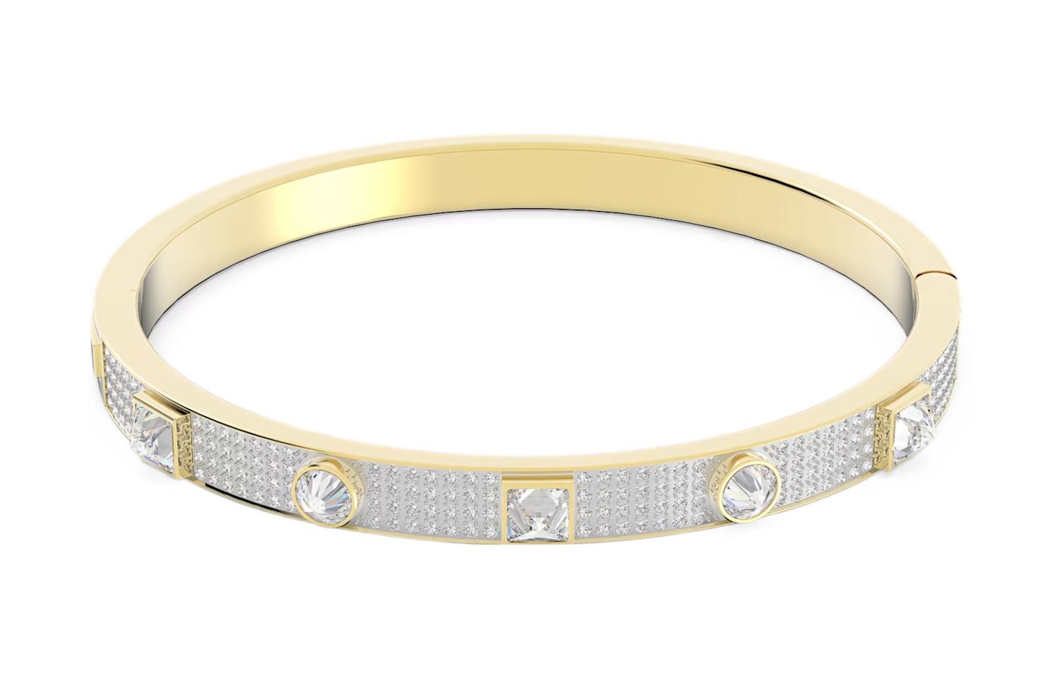 (Women) Swarovski Thrilling Deluxe Series Elegant White Cubic Zirconia  Bracelet 5561686