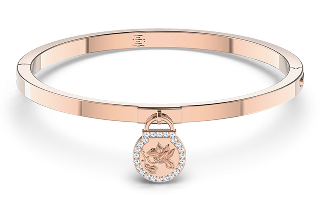 Sizing (W) スワロフスキー トゥゲザー ジュエリーセット レディース - ネックレス, ブレスレット, ピアス ローズゴールド. 5568030