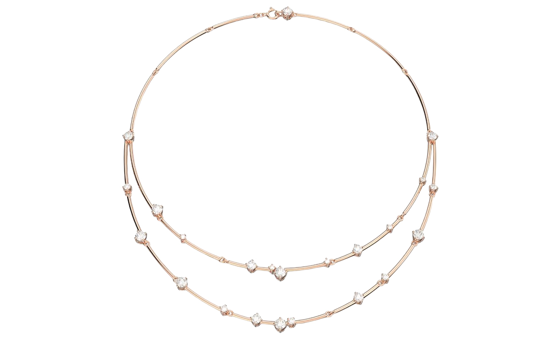(Women) Swarovski Trendy Fashion Necklace for Women in Rose Gold. 5640283 圖 2