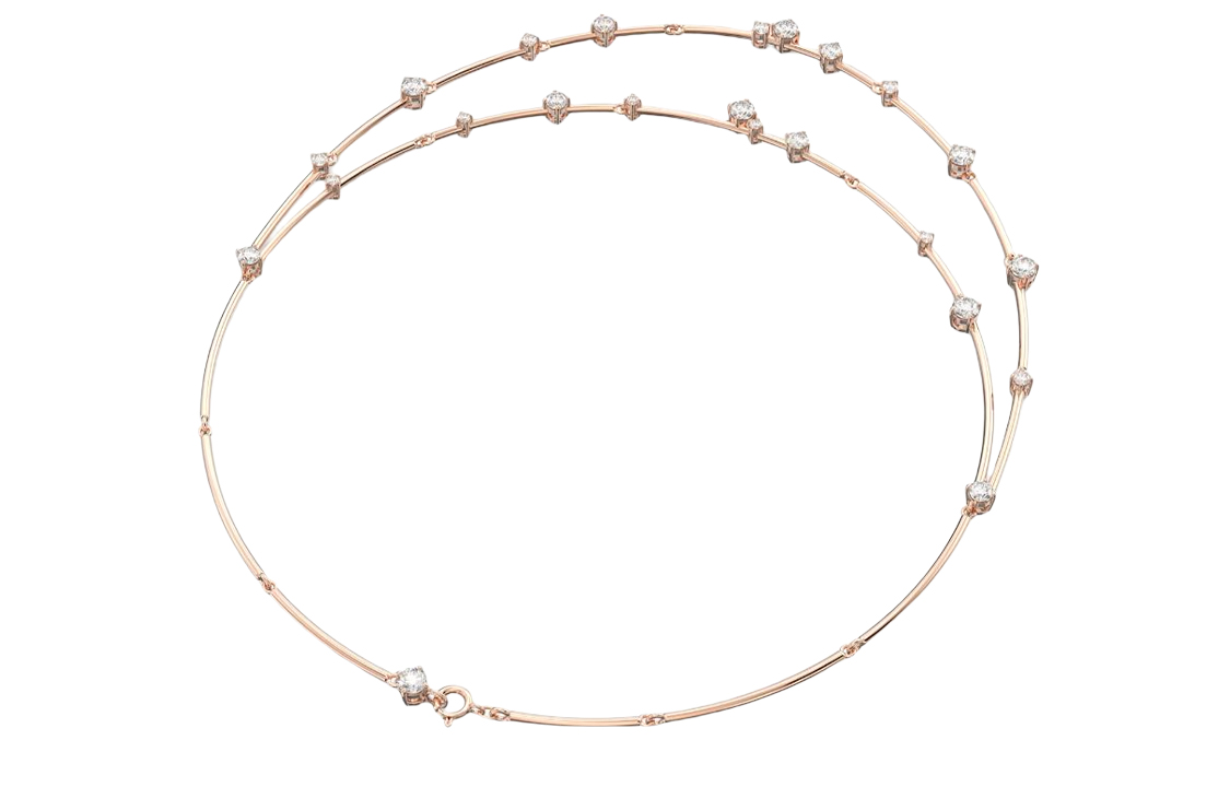 (Women) Swarovski Trendy Fashion Necklace for Women in Rose Gold. 5640283 圖 3