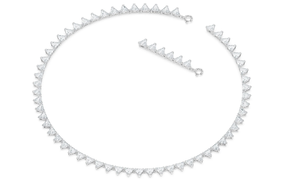 (Women) Swarovski Triangle Cut Necklace for Women - Silver 5599191 圖 3