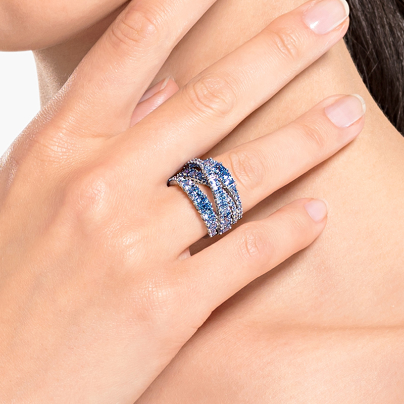 Purchase (W) 施華洛世奇Twist Spiral 125週年限量款人造水晶戒指女款 5582809