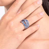 Purchase (Women) Swarovski Twist Spiral 125th Anniversary Artificial Crystal Ring for Women. 5582809