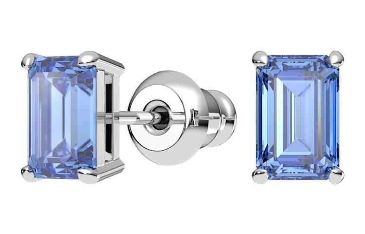 (Women) Swarovski Una Octagon Cut Rhodium-Plated Necklace for Women. 5641171 圖 4