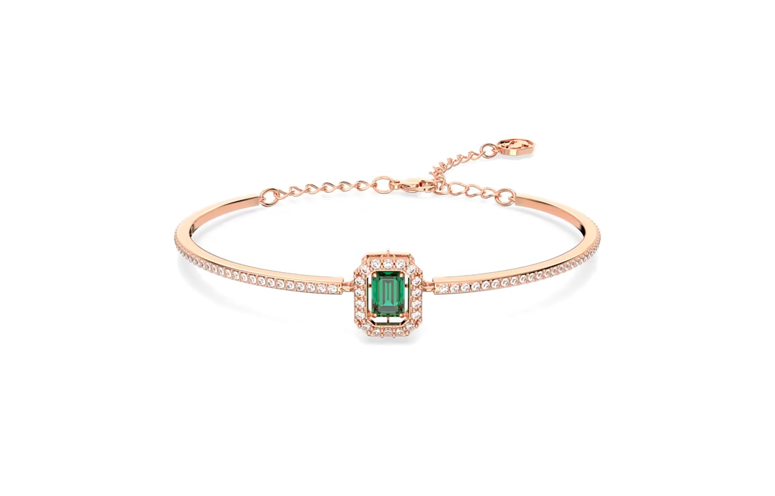 (Women) Swarovski Una Rose Gold Bracelet for Women with Cubic Zirconia & Crystal Design. 5650071