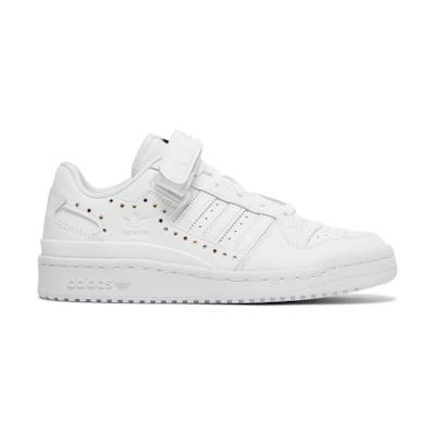 (W) Swarovski adidas Forum Low 'White Black'