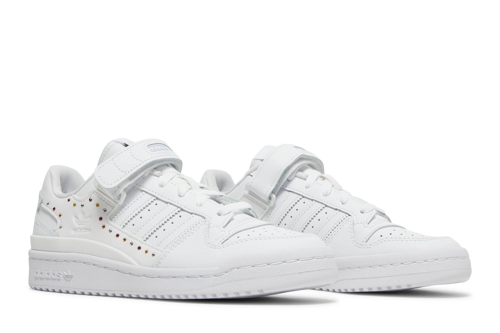 Cheap (W) スワロフスキー×adidas Forum Low 白黒 GZ4377