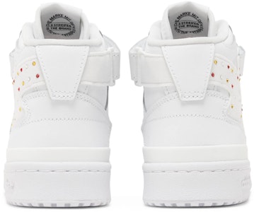 (W) 施华洛世奇 x 阿迪达斯 Forum 中帮 '白黑' GY0819 Details for (W) 施华洛世奇 x 阿迪达斯 Forum 中帮 '白黑' GY0819