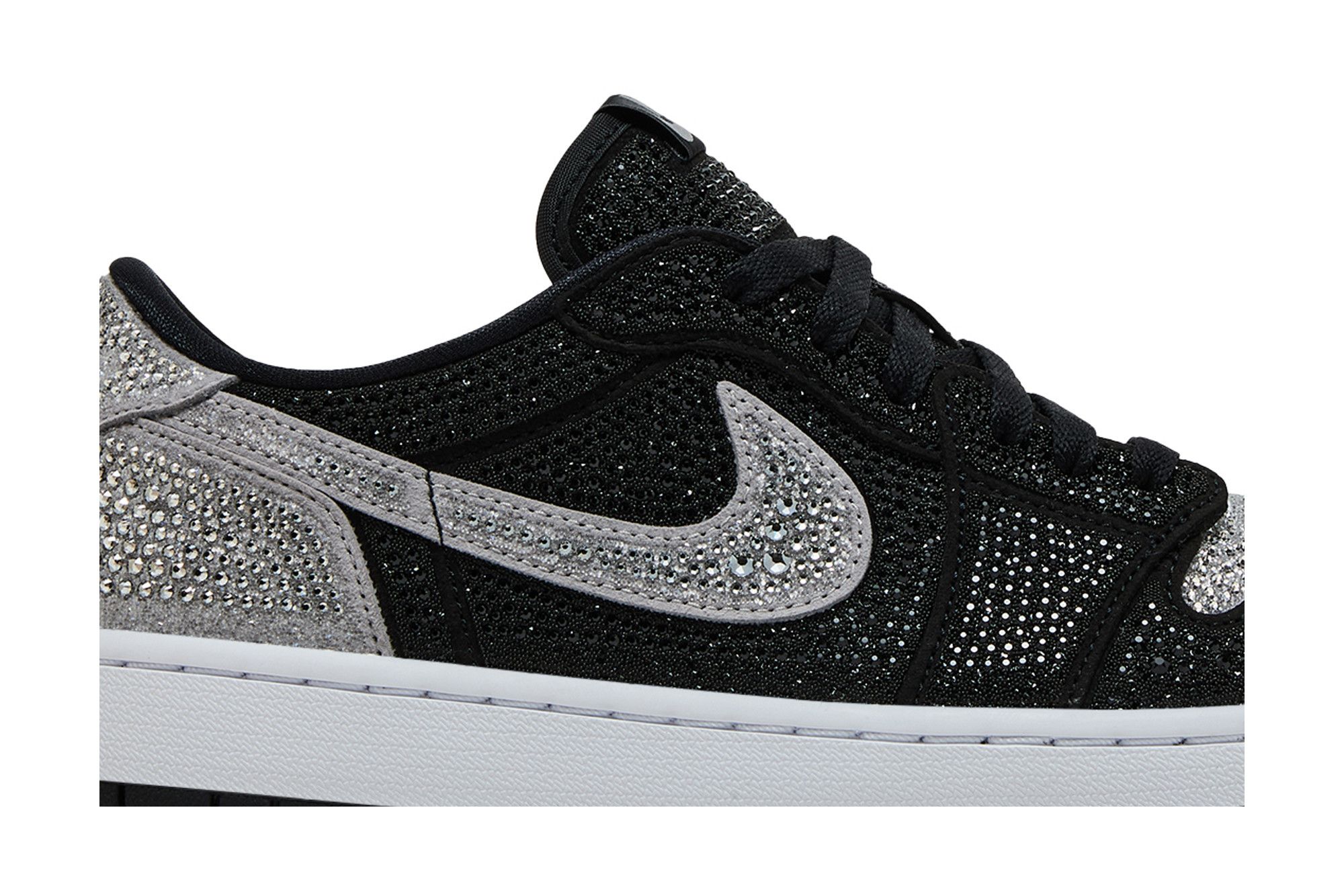 Shop (W) Swarovski x Air Jordan Air 1 Low OG 'Stealth' Malaysia Edition HM9208-001