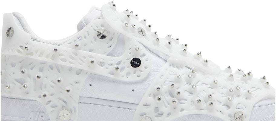 White studded 2025 air force 1