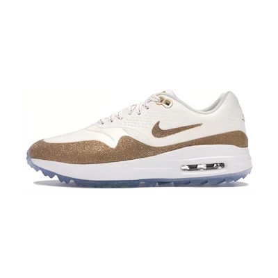 (W) Swarovski Nike Air Max 1 Golf 'Gold'