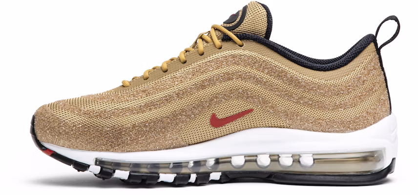 (W) Swarovski x Nike Air Max 97 LX 'Emas Metalik' 927508-700 Lookbook (W) Swarovski x Nike Air Max 97 LX 'Emas Metalik' 927508-700