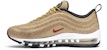 Kasut Wanita Swarovski x Nike Air Max 97 LX 'Emas Metalik' 927508-700