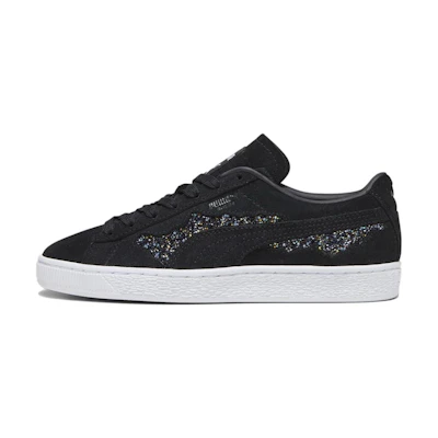 (W) Swarovski Puma Suede "Black"