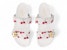 (Women) Takashi Murakami  Louis Vuitton Cherry Bom Dia Flat Comfort Mule White Monogram Cherry 1AHLZ7