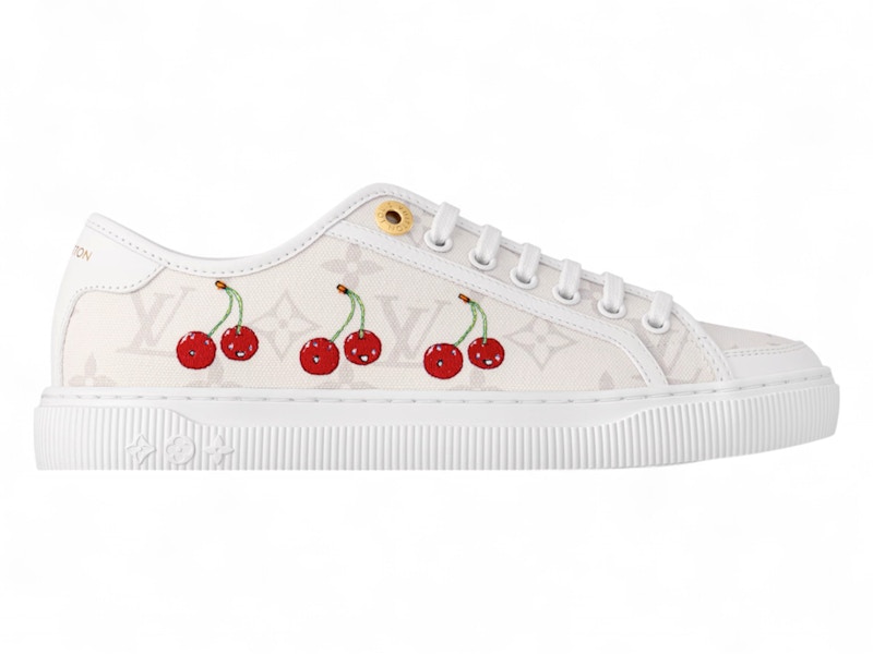 Buy (W) Zapatillas Blancas Takashi Murakami x Louis Vuitton Cherry LV Lagoon 1AHKYU
