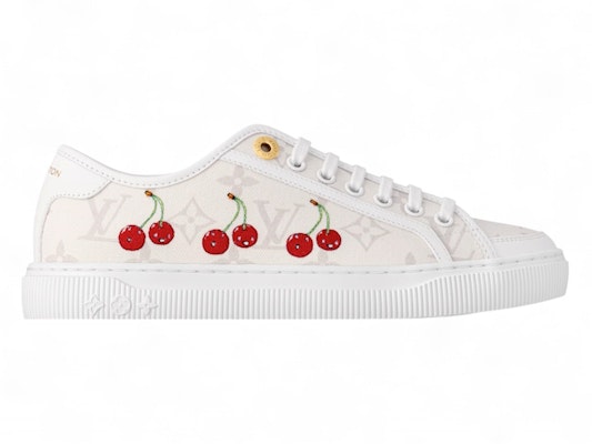 (Women) Takashi Murakami x Louis Vuitton Cherry LV Lagoon Sneaker White 1AHKYU Buy (Women) Takashi Murakami x Louis Vuitton Cherry LV Lagoon Sneaker White 1AHKYU