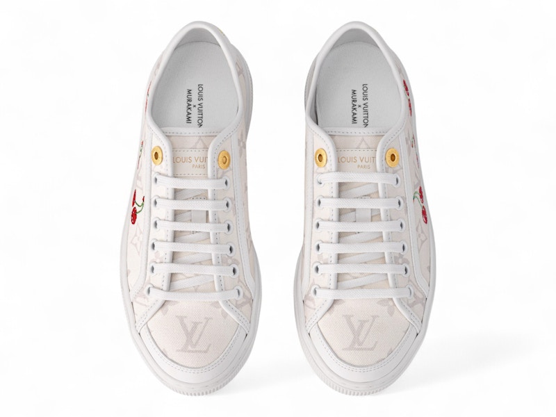 Lookbook (W) Zapatillas Blancas Takashi Murakami x Louis Vuitton Cherry LV Lagoon 1AHKYU