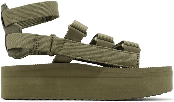 (Women) TEVA Flatform Mevia 'Comfortable Versatile Green' 1116810-ALOE Order (Women) TEVA Flatform Mevia 'Comfortable Versatile Green' 1116810-ALOE