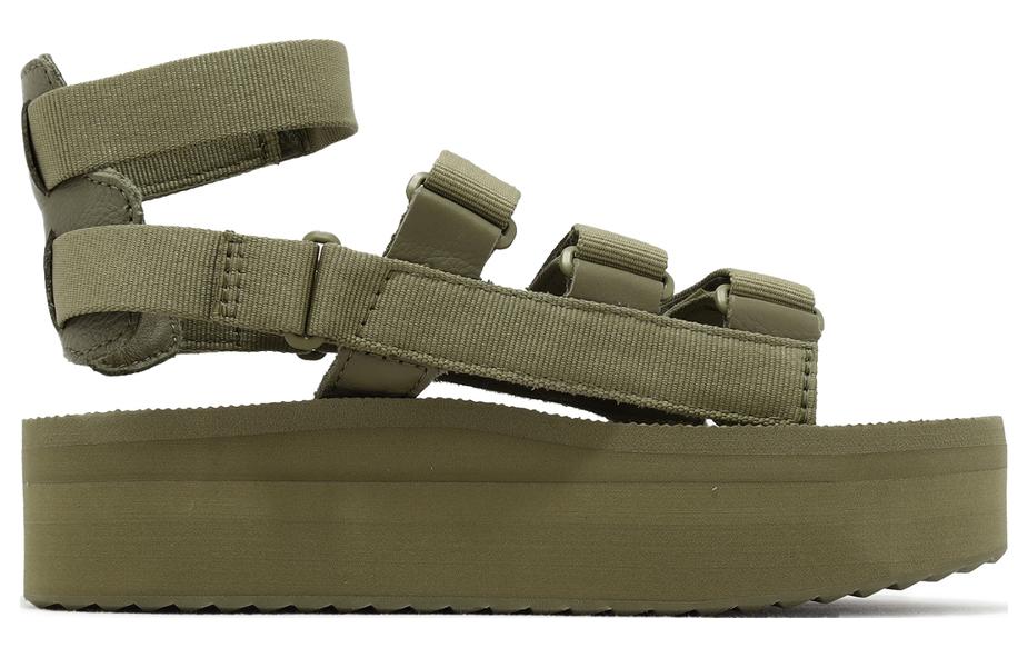 Order Teva太哇 Flatform Mevia 舒適百搭 減震耐磨 沙灘涼鞋 女款 綠色