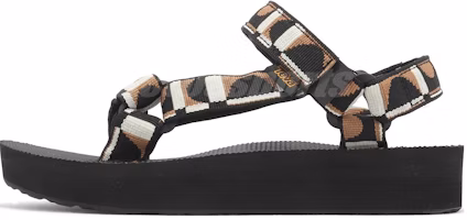 (Women) TEVA Midform Universal 'Black' 1090969-BBKL (Women) TEVA Midform Universal 'Black' 1090969-BBKL
