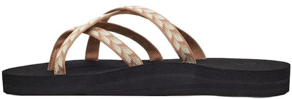 (Women) TEVA One-Strap Slide 'Grey Brown' 6840-RGNT (Women) TEVA One-Strap Slide 'Grey Brown' 6840-RGNT