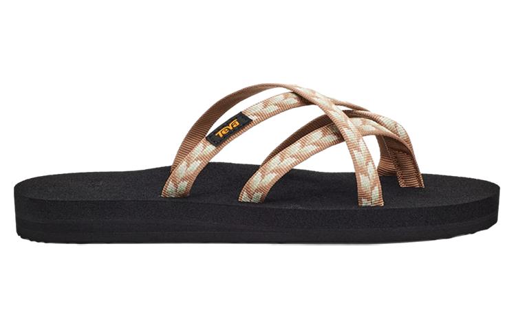 Order (W) TEVA Sandale à Une Sangle ''Gris Marron'' 6840-RGNT
