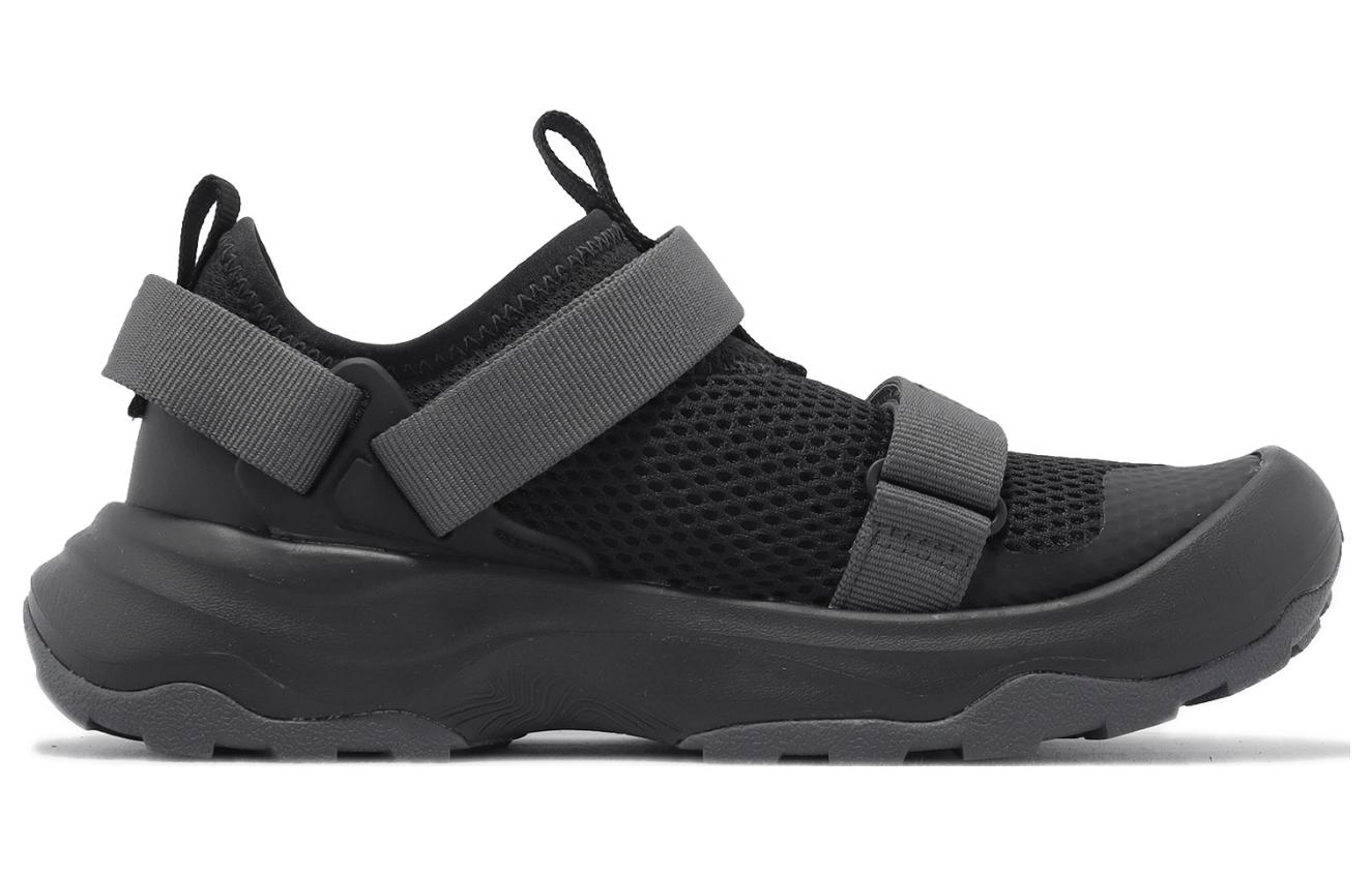 Order (W) テバ アウトフロー ユニバーサル "快適ブラック" (Teva Autofurō Yunibāsaru "Kaiteki Burakku") 1136310-BLK