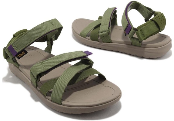 (Women) TEVA Sanborn Mia 'Green Comfort' 1116650-OBNC Shop (Women) TEVA Sanborn Mia 'Green Comfort' 1116650-OBNC
