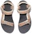 (W) Sandal TEVA 'Hitam Jingga' 1003987-GNRL