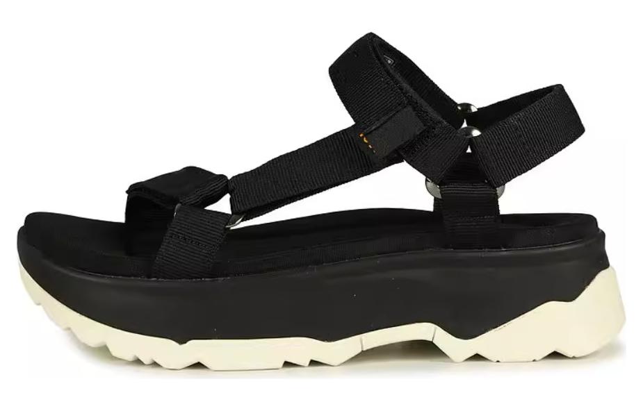 (Women) TEVA Sandal 'Black White Comfort' 1117070