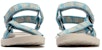 (W) Sandal TEVA 'Keselesaan Biru Muda' 1003987-ISBS