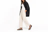 Order (W) TEVA Voya Infinity 黑色交叉带凉鞋 1019622-BLK
