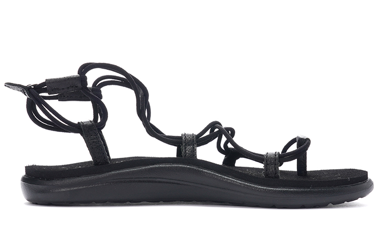 Lookbook (W) TEVA Voya Infinity 黑色交叉带凉鞋 1019622-BLK